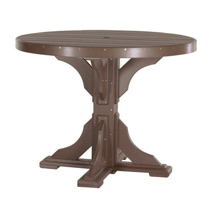 LuxCraft Poly 4' Round Table