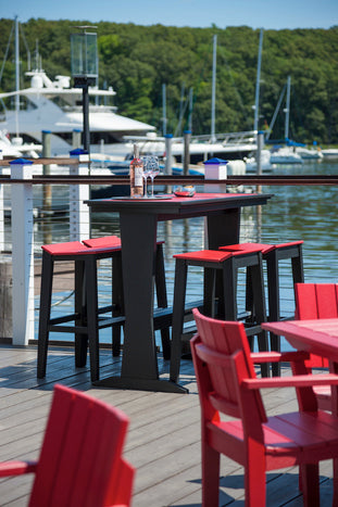 Seaside Casual Poly SYM Bar Stool