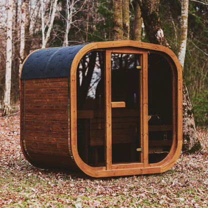 Mande Sauna MW12 ThermoWood for Your Perfect Backyard Retreat