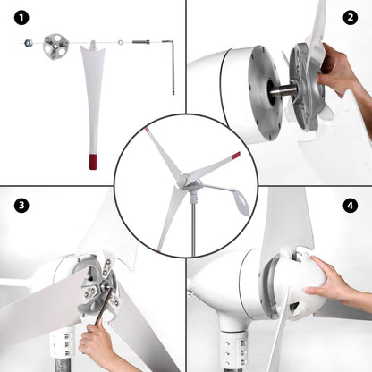 Nature’s Generator Powerhouse Solar and Wind Generator