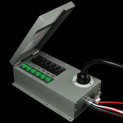 Refurbished - Nature's Generator 120V/240V 30A 6-Circuit Manual Transfer Switch