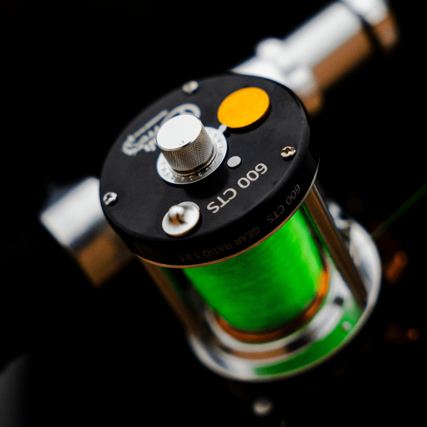 Catfish Pro Orange Dragon Fire Casting Glow Rod