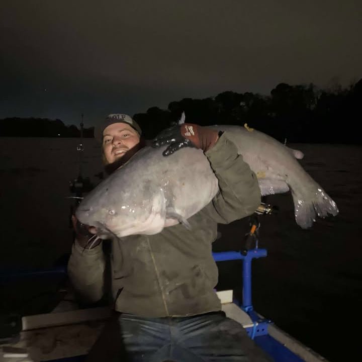 Catfish Pro Orange Dragon Fire Casting Glow Rod