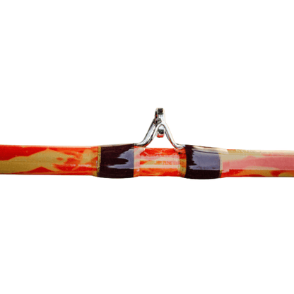 Catfish Pro Orange Dragon Fire Casting Glow Rod