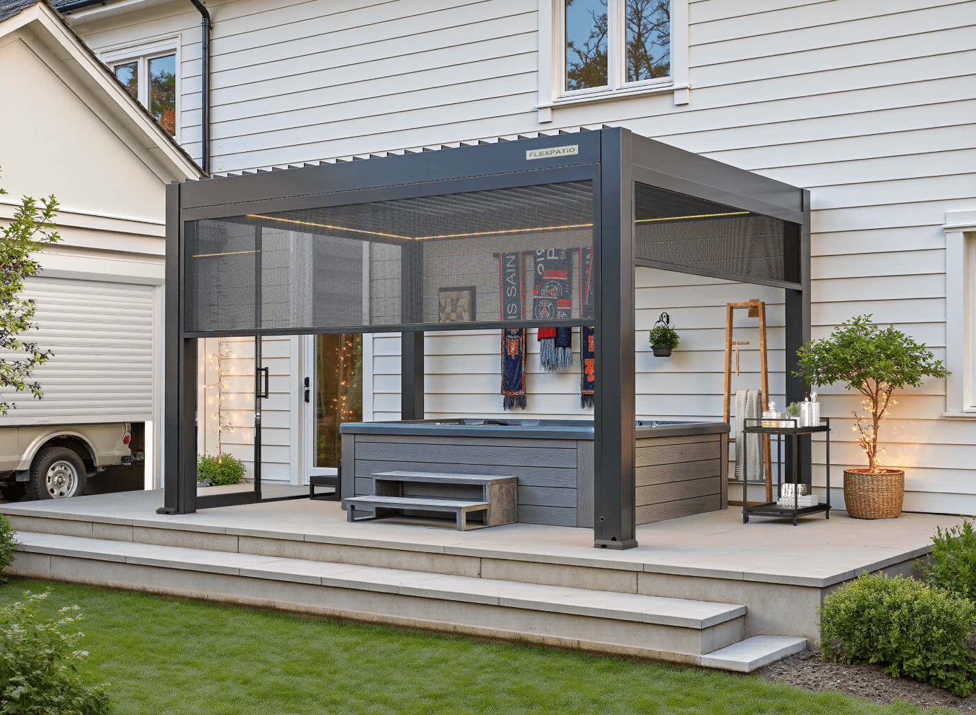 FlexPatio POWER+ Motorized Pergola