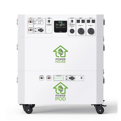 Nature’s Generator Powerhouse with Solar Panel