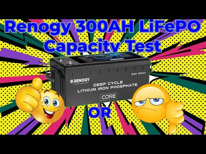 Renogy 12V 300Ah Core Series Deep Cycle Lithium Iron Phosphate Battery w/Self-Heating