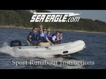 Sea Eagle 14' Sport Runabout Drop Stitch Swivel Seat Canopy Package