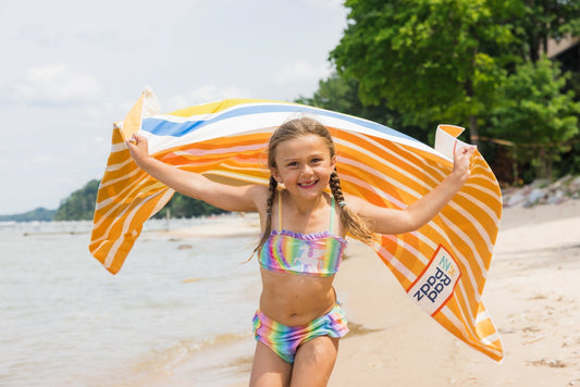 Quick-Dry & Sand-Free Towel | 4 Pack