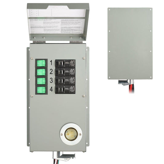 Refurbished - Nature's Generator 120V 15A 4-Circuit Manual Transfer Switch