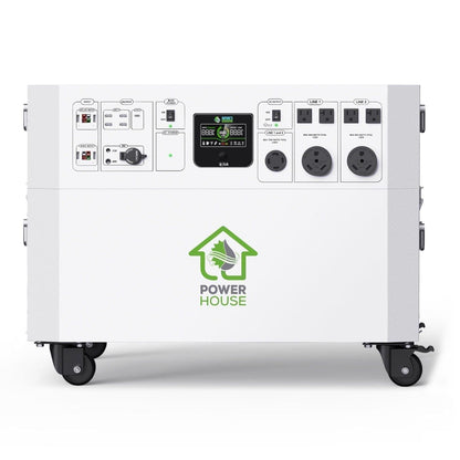 Nature’s Generator Powerhouse with Solar Panel and Transfer Switch