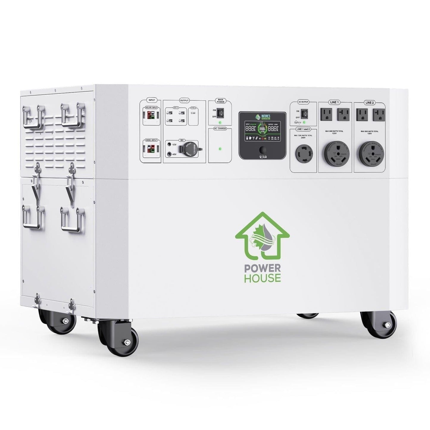 Nature’s Generator Powerhouse Solar and Wind Generator