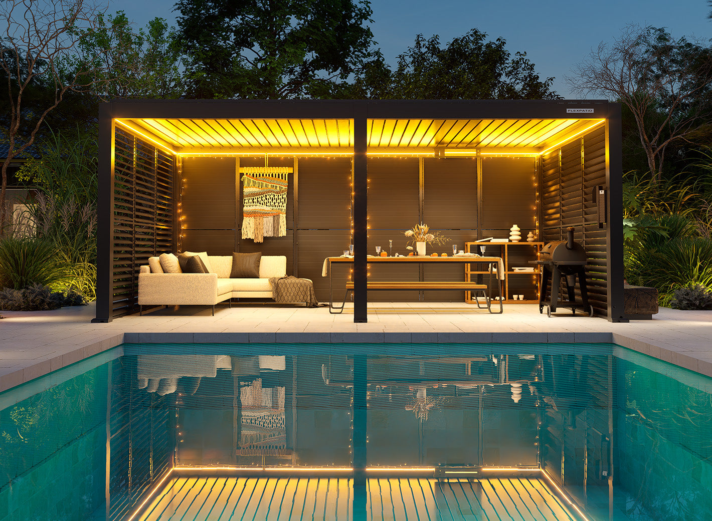 Privacy Shutter Walls