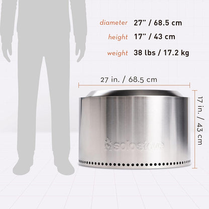 Solo Stove Ranger/Bonfire/Yukon 2.0, Smokeless Fire Pit