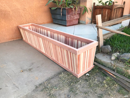 Best Redwood San Clemente Tapered Redwood Planter Box