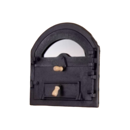 Traditional Wood Fired Brick Pizza Oven - Modern Royal w/Portable Steel Base
