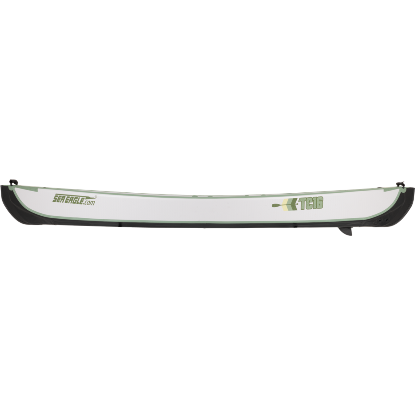 Sea Eagle Travel Canoe 16 Wood/Web Seats for 3 Electric Pump Package