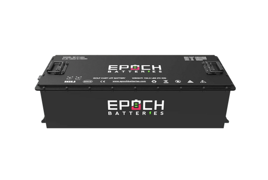 Epoch Batteries 48V 160Ah - LiMax Series - Lithium (LiFePO4) Golf Cart Battery - Complete Kit