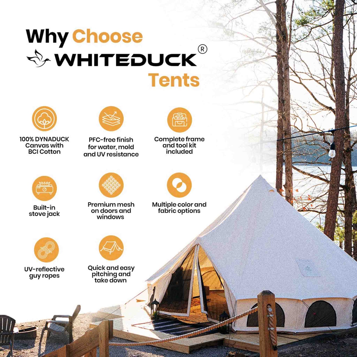 Whiteduck 13' Avalon Bell Tent