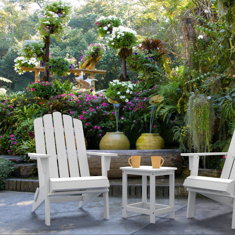 PolyTEAK Classic Folding Adirondack Chair