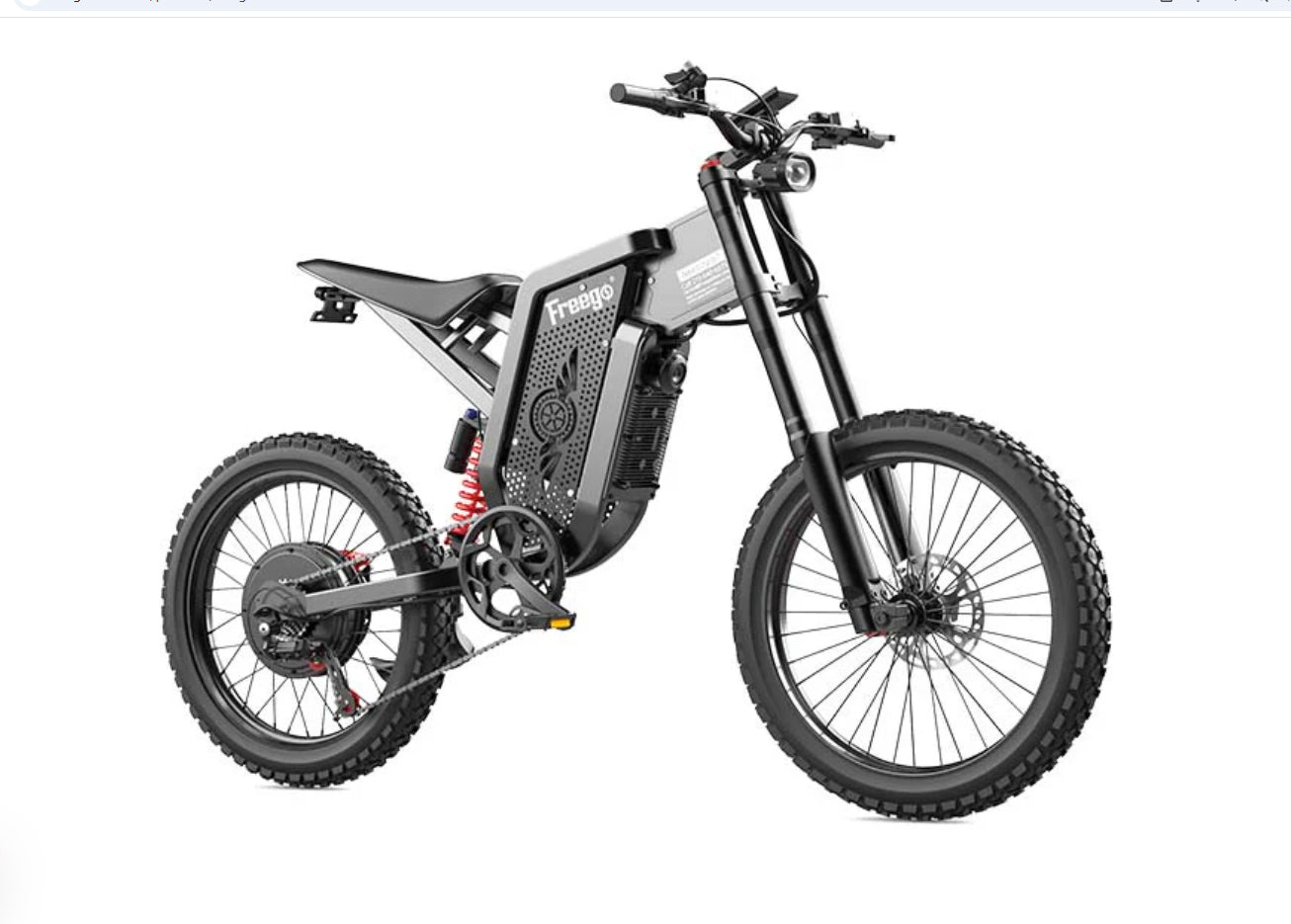 EVDirtBikes Freego X2 Off Road Dirt Electric Mountain Bike